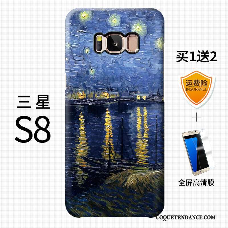 Samsung Galaxy S8 Coque Tendance Créatif Multicolore De Téléphone Incassable