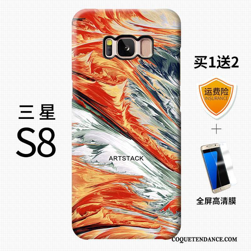 Samsung Galaxy S8 Coque Tendance Créatif Multicolore De Téléphone Incassable