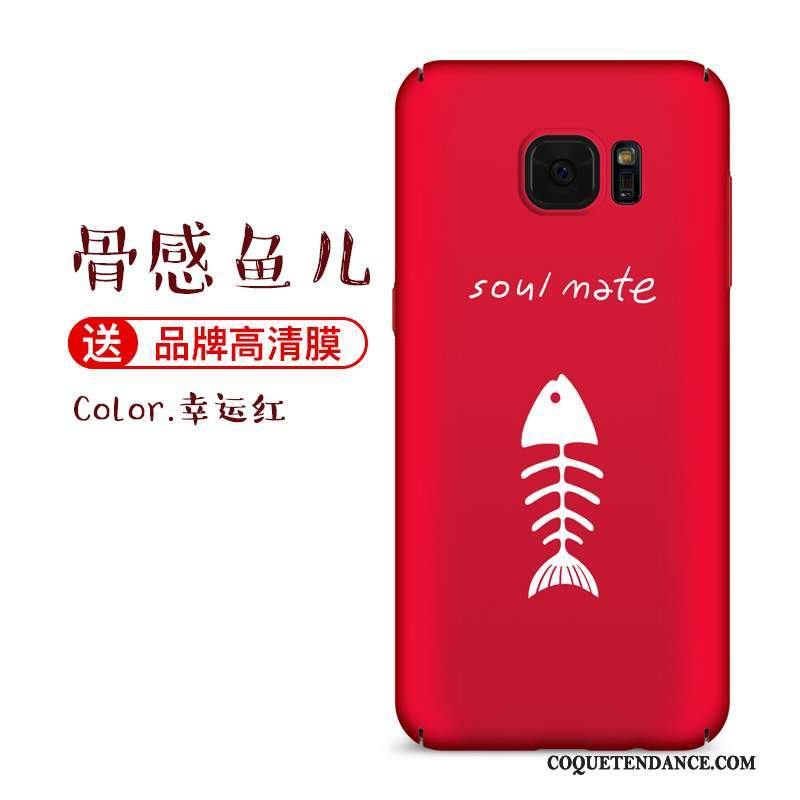 Samsung Galaxy S8+ Coque Tout Compris Charmant Rouge Créatif Étui