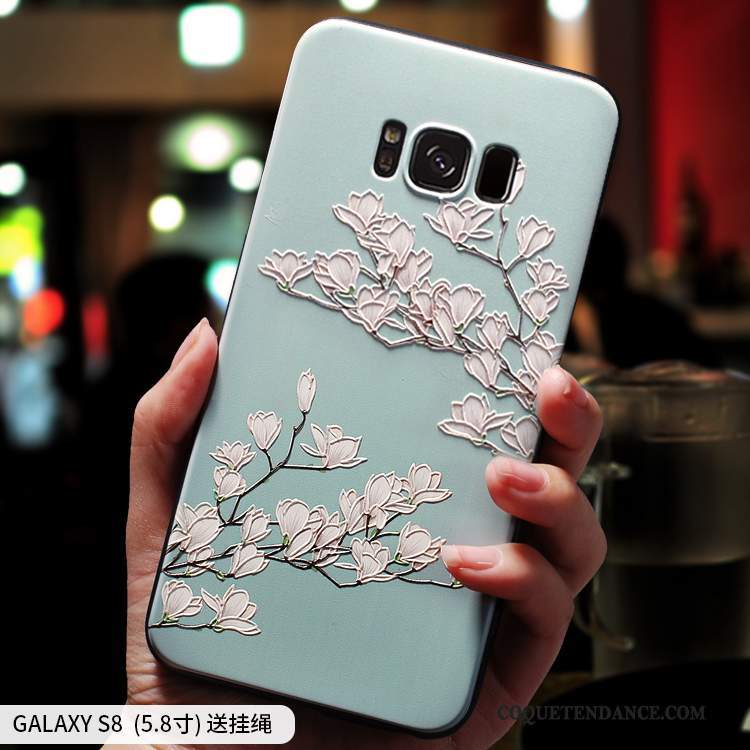 Samsung Galaxy S8 Coque Tout Compris Créatif Silicone Ornements Suspendus De Téléphone