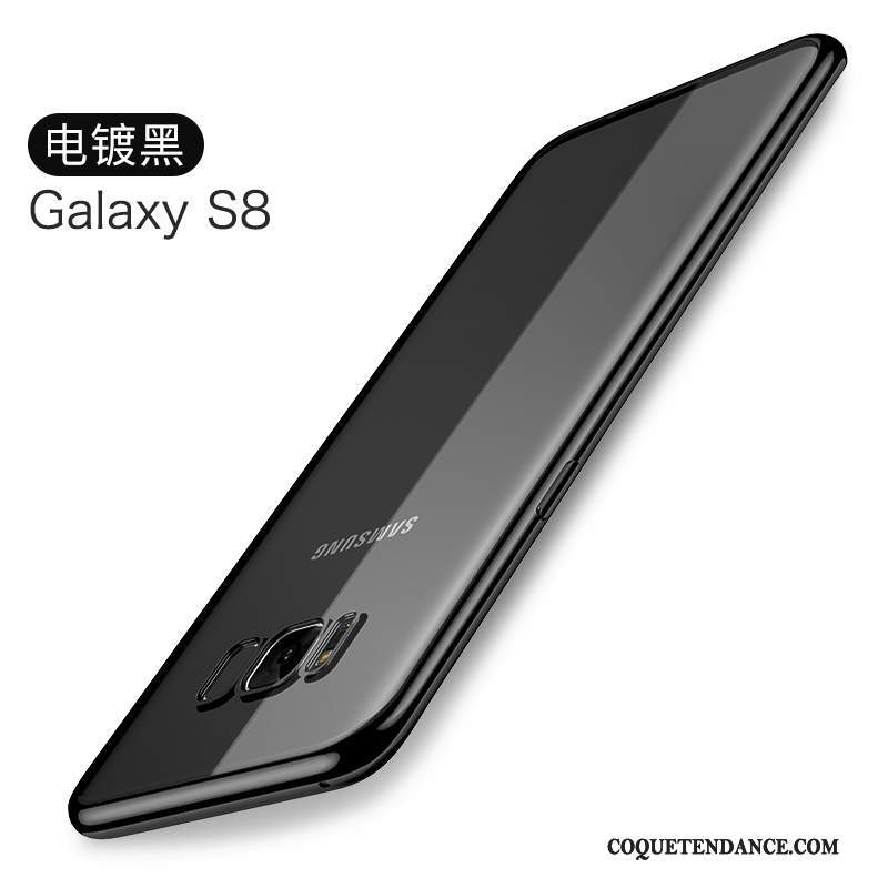 Samsung Galaxy S8 Coque Transparent Tendance Protection Très Mince Placage
