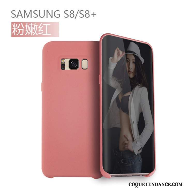 Samsung Galaxy S8 Coque Étui Créatif Protection Rose Tendance
