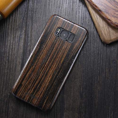 Samsung Galaxy S8+ Coque Étui En Bois De Téléphone Très Mince Bois Massif