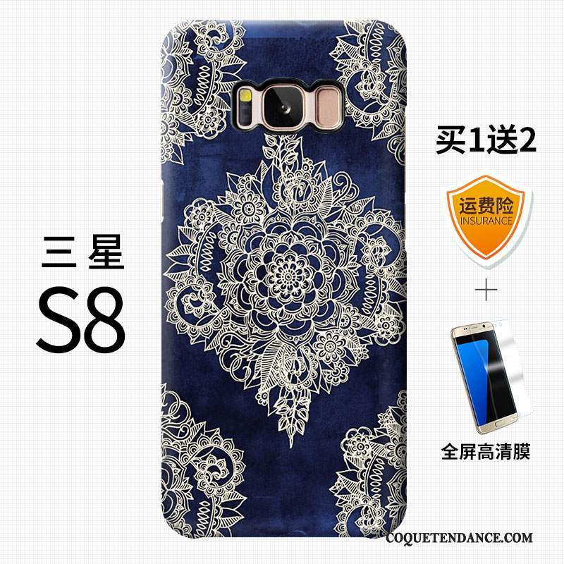 Samsung Galaxy S8+ Coque Étui Personnalité Style Chinois Multicolore Difficile