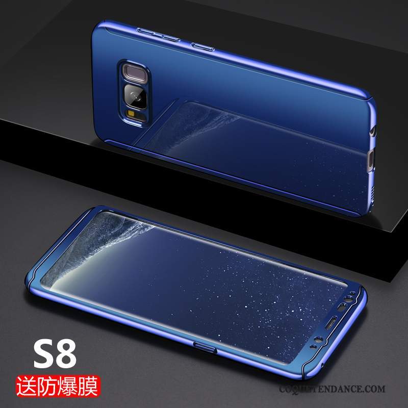 Samsung Galaxy S8 Coque Étui Très Mince Créatif Protection Bleu
