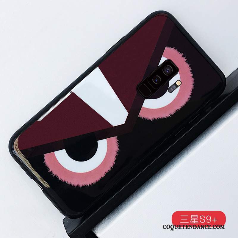 Samsung Galaxy S9 Coque Créatif Protection Rouge Incassable Silicone