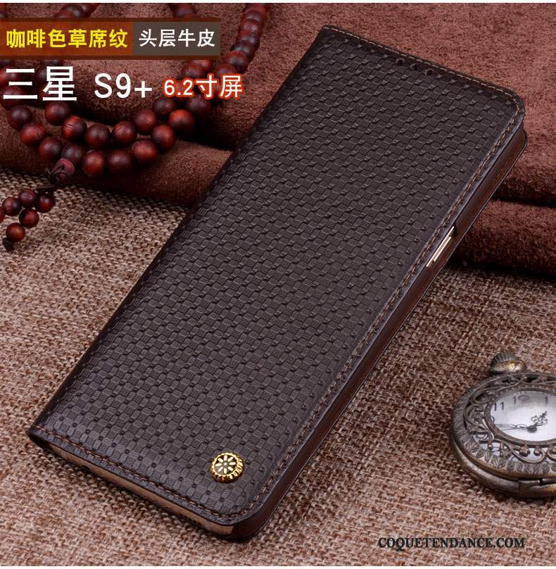 Samsung Galaxy S9+ Coque De Téléphone Noir Business Nouveau Tout Compris
