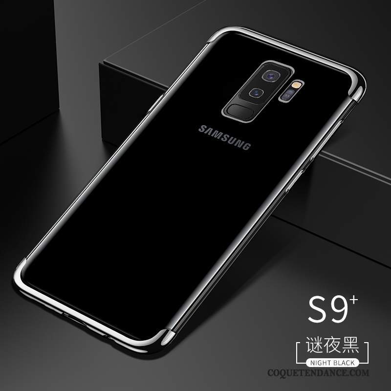 Samsung Galaxy S9+ Coque De Téléphone Tout Compris Transparent Violet Tendance