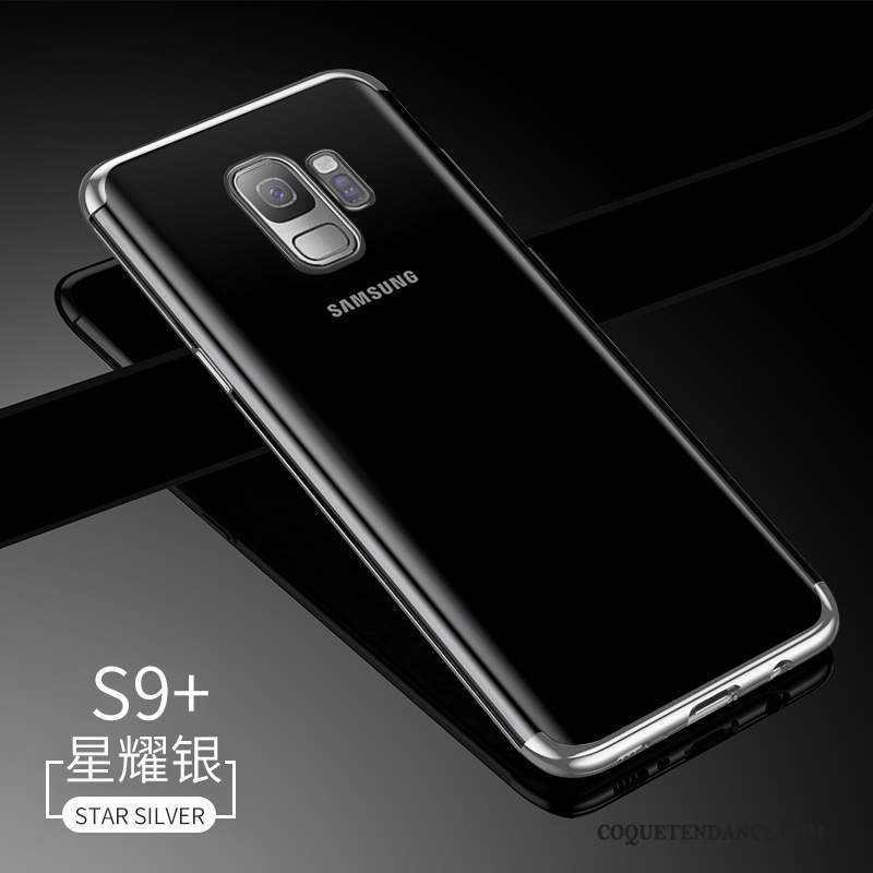 Samsung Galaxy S9+ Coque De Téléphone Tout Compris Transparent Violet Tendance