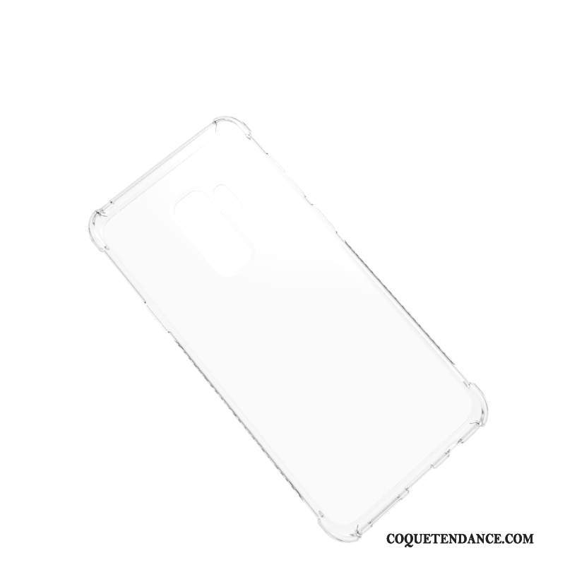 Samsung Galaxy S9+ Coque Fluide Doux Simple Étui Transparent Incassable