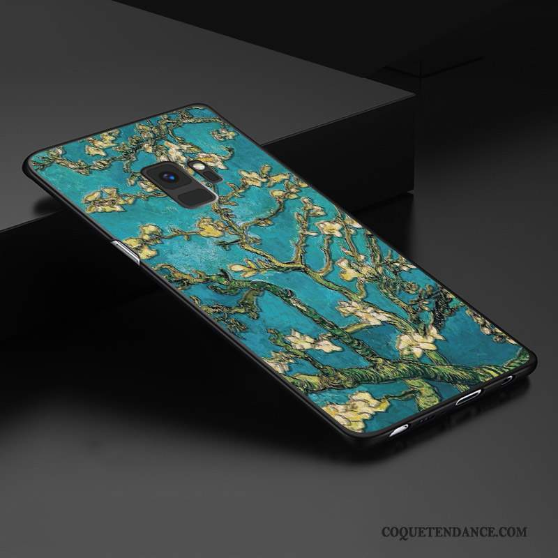 Samsung Galaxy S9 Coque Incassable Gaufrage Protection Style Chinois Tout Compris