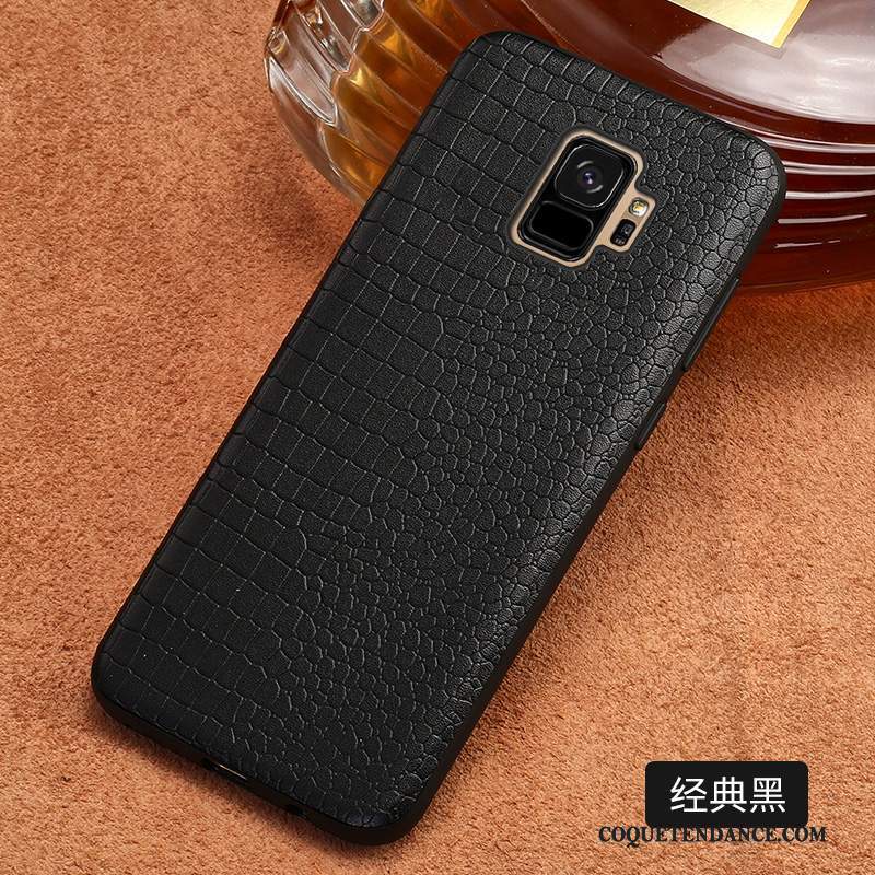 Samsung Galaxy S9+ Coque Marron De Téléphone Luxe Personnalité Créatif