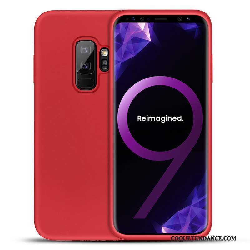 Samsung Galaxy S9 Coque Protection Incassable Silicone Étui Noir