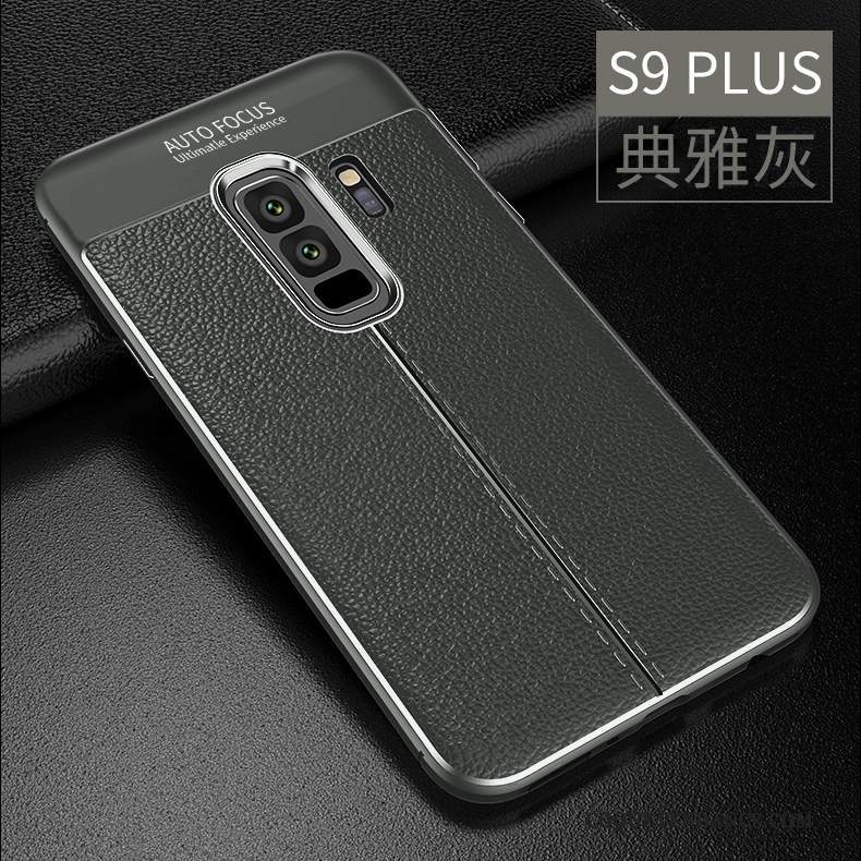 Samsung Galaxy S9+ Coque Protection Incassable Tendance Silicone