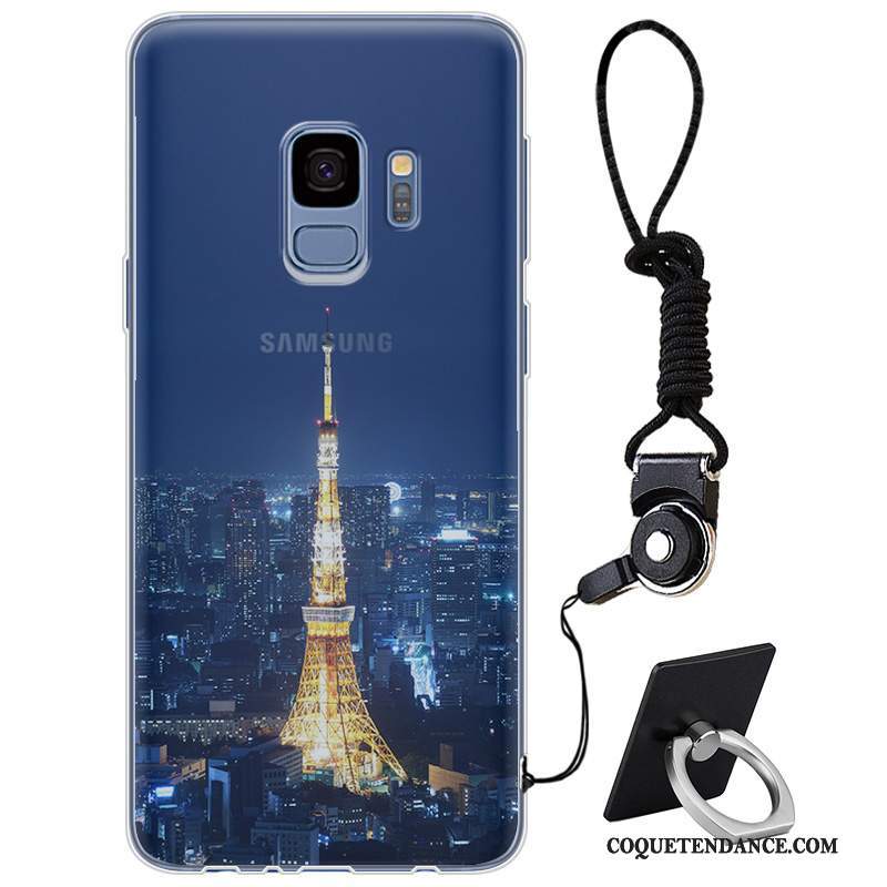 Samsung Galaxy S9 Coque Protection Jaune Élégant Étui De Téléphone