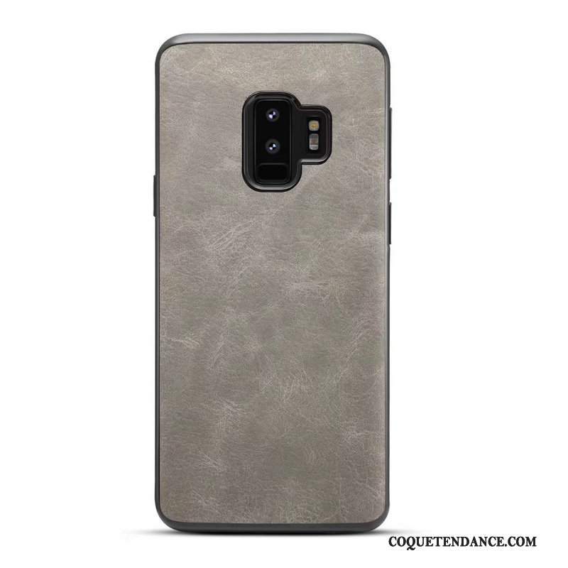 Samsung Galaxy S9+ Coque Simple Tout Compris Silicone Protection De Téléphone