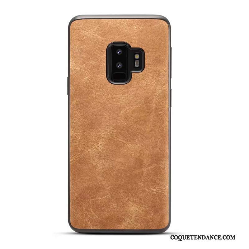 Samsung Galaxy S9+ Coque Simple Tout Compris Silicone Protection De Téléphone