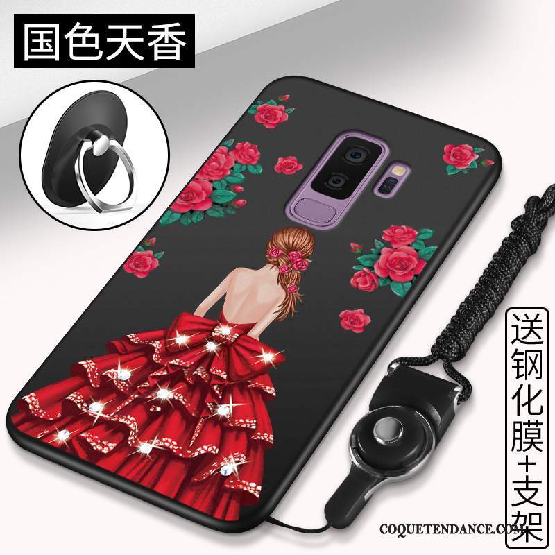 Samsung Galaxy S9+ Coque Tout Compris Incassable Silicone Protection Délavé En Daim