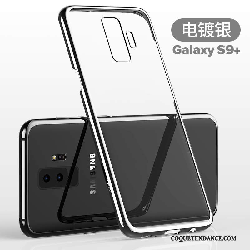 Samsung Galaxy S9+ Coque Étui Protection Silicone De Téléphone Transparent