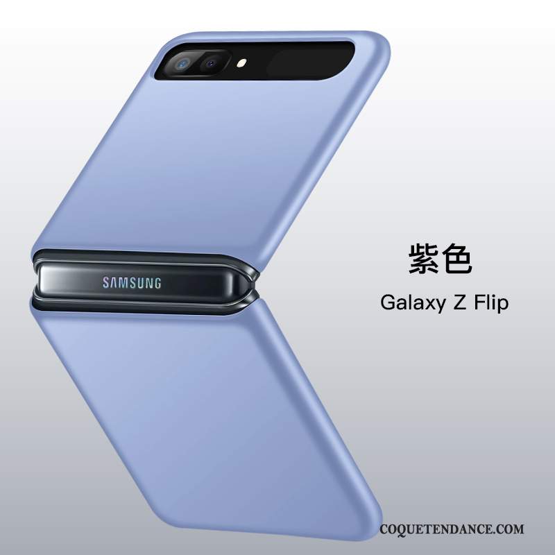 Samsung Z Flip Coque Incassable Tout Compris Vert Violet Plier