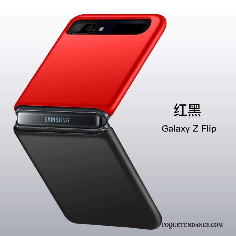 Samsung Z Flip Coque Transparent Vert Incassable Protection