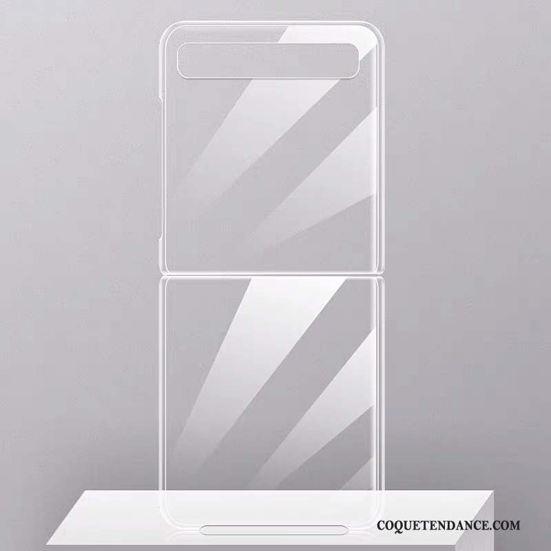 Samsung Z Flip Coque Étui Protection Transparent Incassable De Téléphone