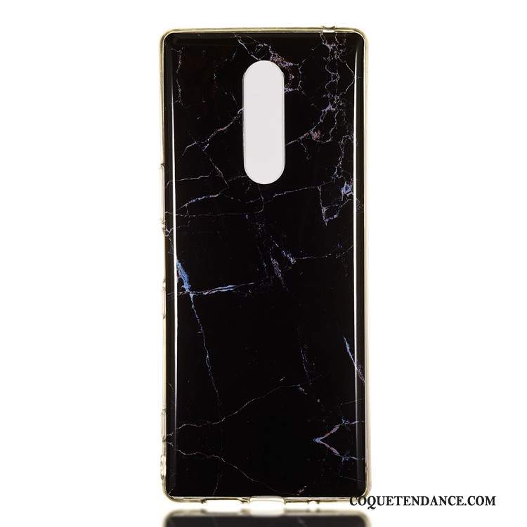 Sony Xperia 1 Coque Blanc Grand Protection Étui Simple