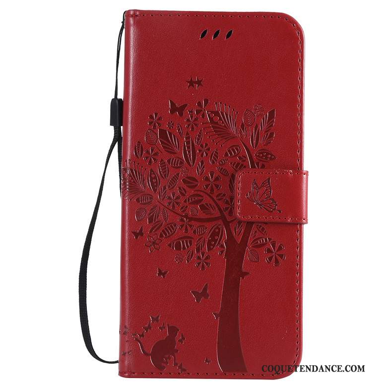 Sony Xperia 1 Coque Clamshell Rouge De Téléphone Incassable Protection