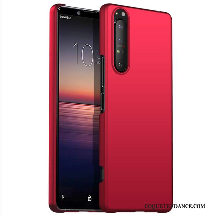 Sony Xperia 1 Ii Coque Tout Compris Fluide Couleur Unie Difficile