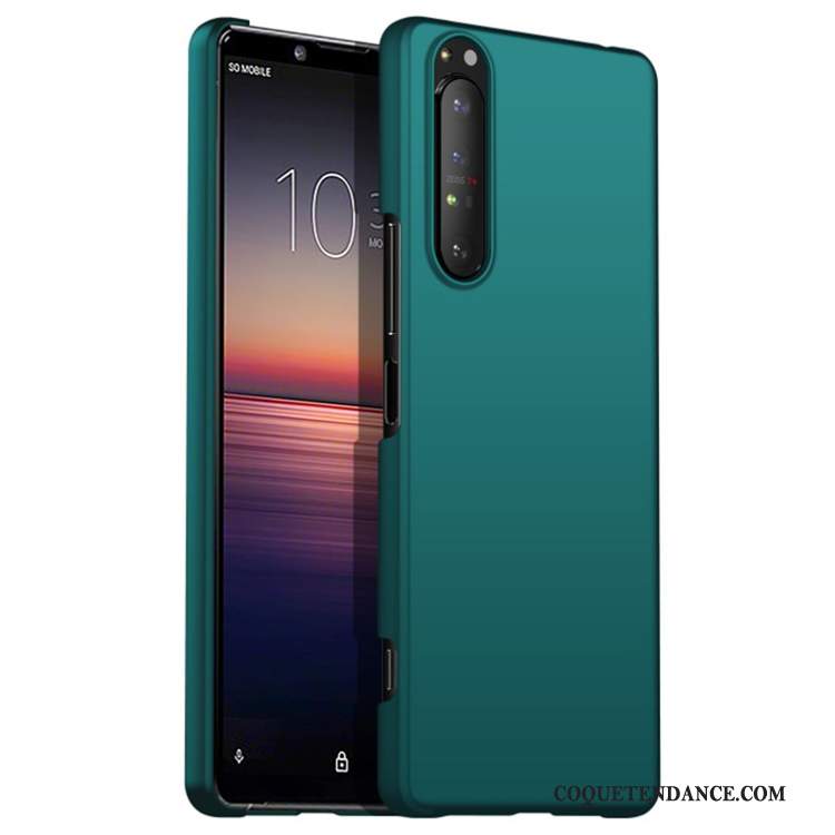 Sony Xperia 1 Ii Coque Tout Compris Fluide Couleur Unie Difficile