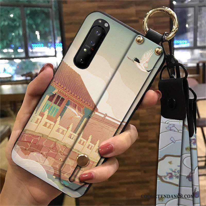 Sony Xperia 1 Ii Coque Vintage Palais Tendance Protection