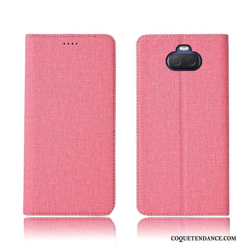 Sony Xperia 10 Coque Protection Incassable Fluide Doux Clamshell Étui En Cuir