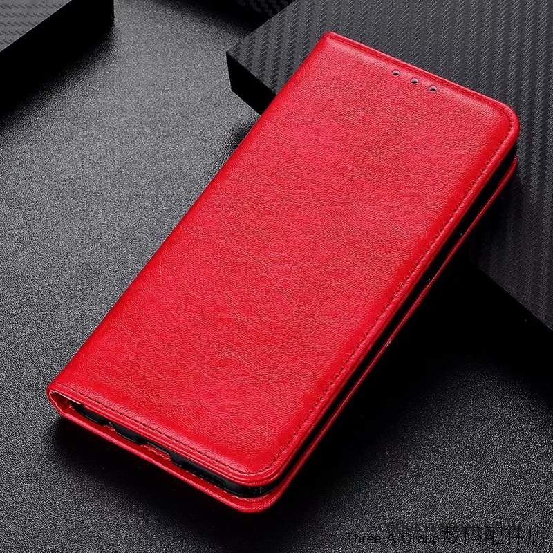 Sony Xperia 10 Ii Coque Incassable Rouge Étui Housse Simple