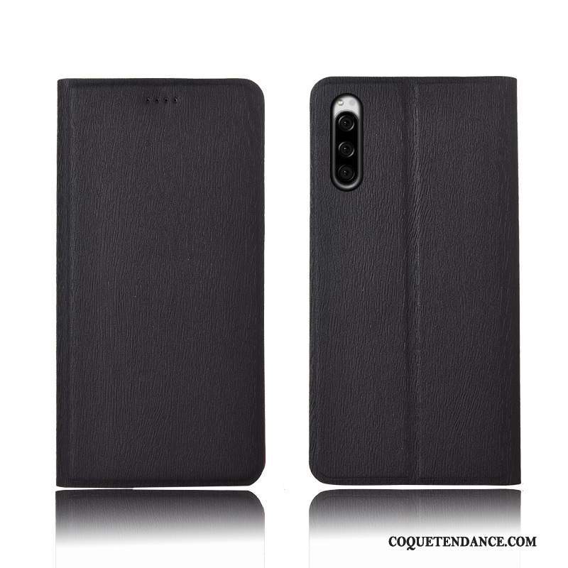 Sony Xperia 5 Coque Étui En Cuir Protection Tout Compris Fluide Doux