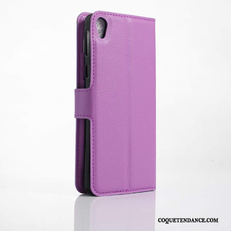 Sony Xperia E5 Coque Violet Étui Protection De Téléphone