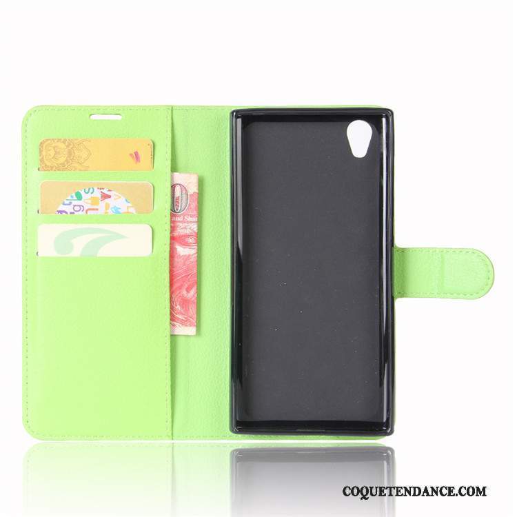 Sony Xperia L1 Coque Housse Vert Incassable Étui Protection