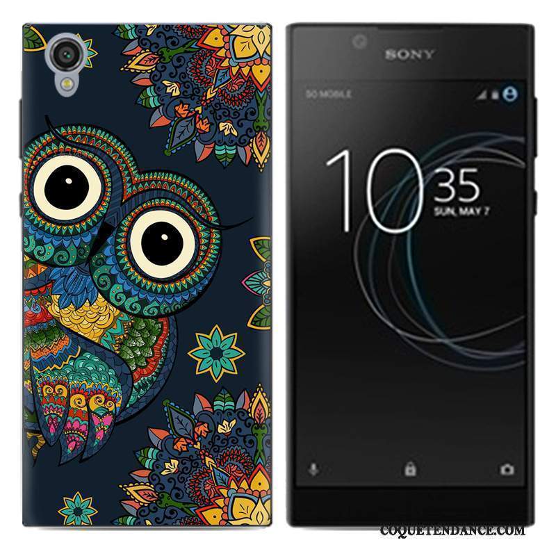 Sony Xperia L1 Coque Peinture Étui De Téléphone Créatif Fluide Doux