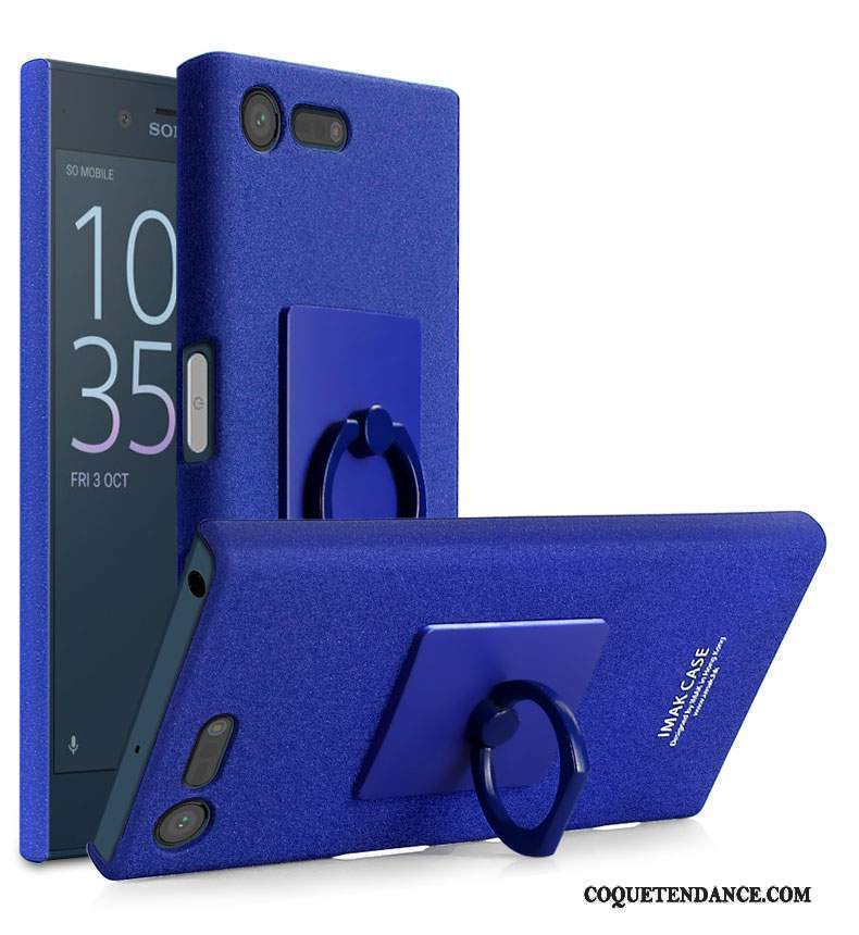 Sony Xperia X Compact Coque De Téléphone Anneau Couleur Support Délavé En Daim