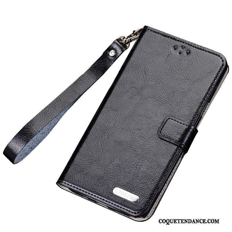 Sony Xperia Xa Ultra Coque Clamshell Cuir Véritable Étui Incassable Protection