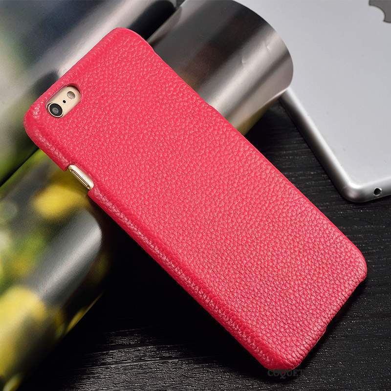 Sony Xperia Xa Ultra Coque Cuir Véritable Protection Incassable Simple Rouge
