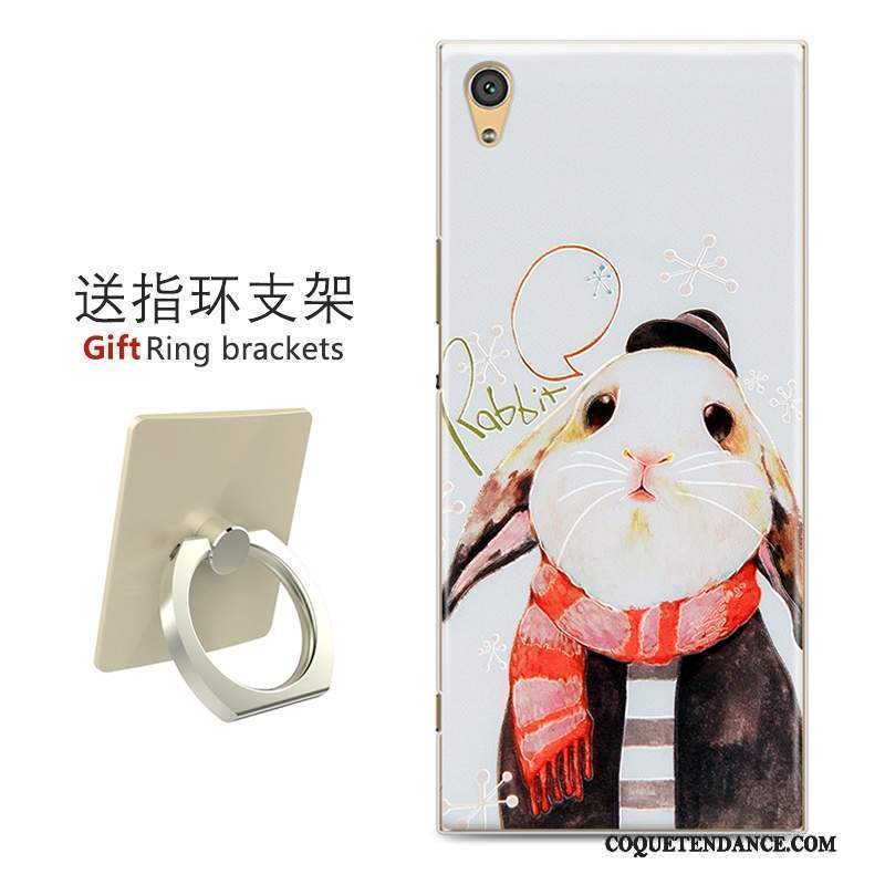 Sony Xperia Xa1 Coque Étui Créatif De Téléphone Peinture Jaune