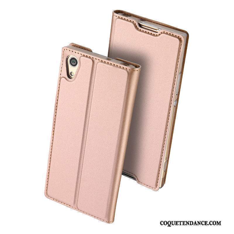 Sony Xperia Xa1 Ultra Coque Business Or Étui Protection Housse