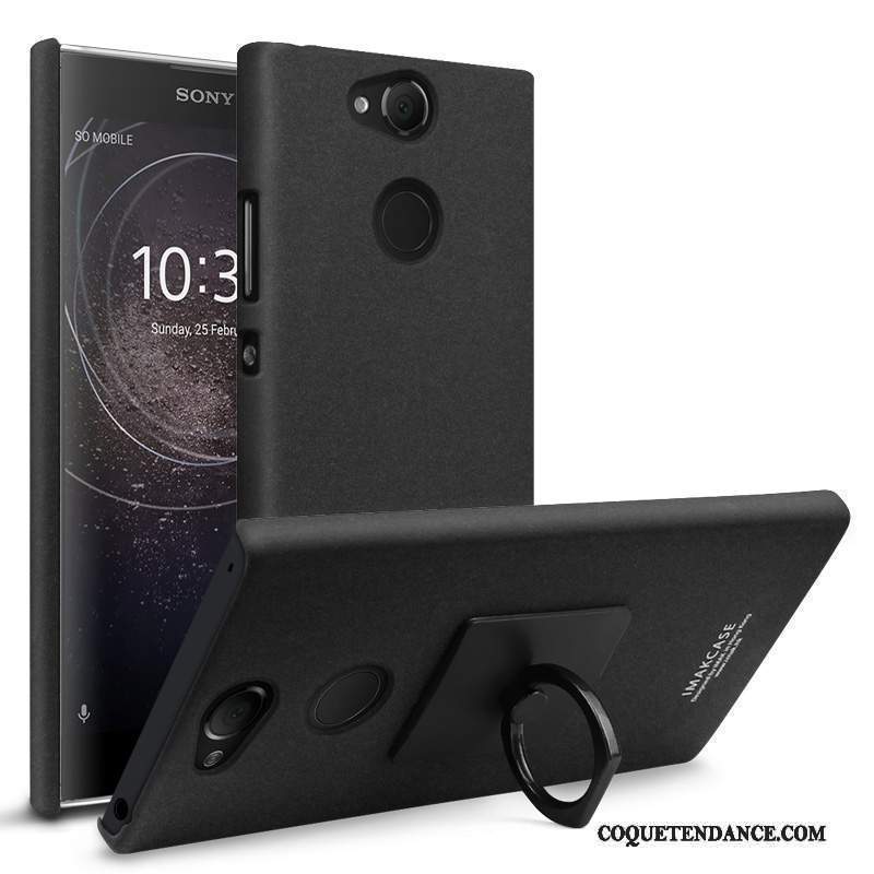 Sony Xperia Xa2 Coque Tout Compris Anneau Incassable Délavé En Daim Protection