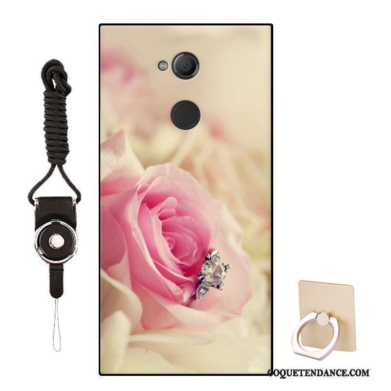 Sony Xperia Xa2 Ultra Coque Étui Protection Rose Fluide Doux