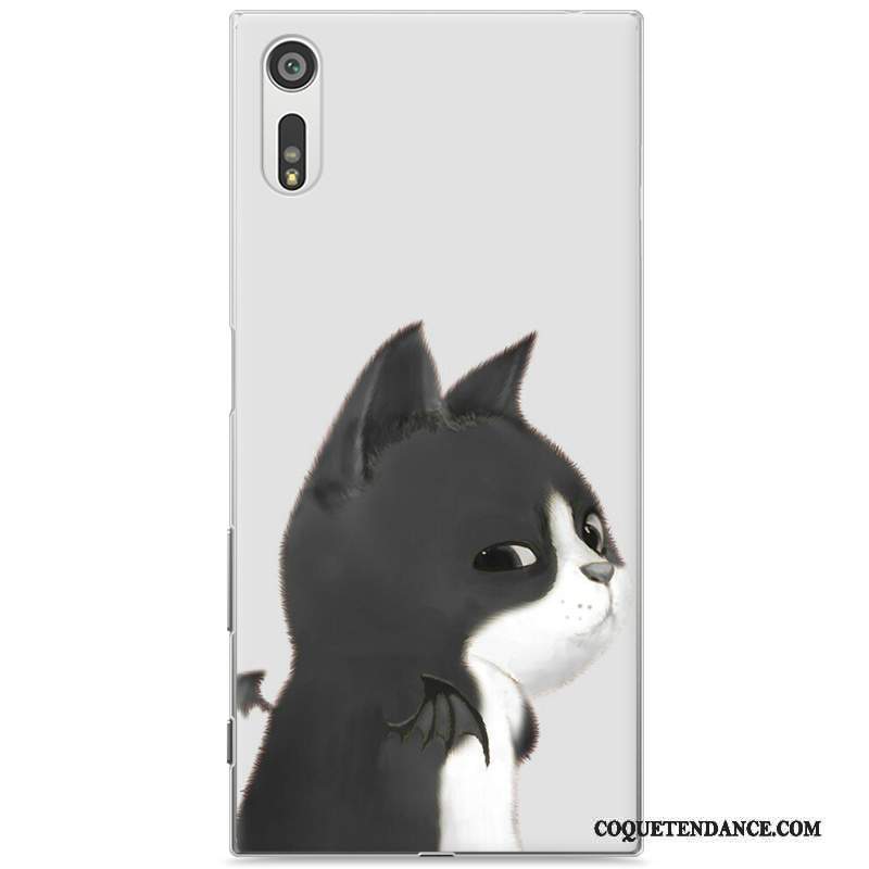 Sony Xperia Xz Coque Rose Amoureux Protection Dessin Animé Difficile