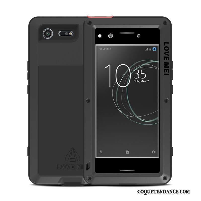 Sony Xperia Xz Premium Coque De Téléphone Fluide Doux Trois Défenses Bleu Protection