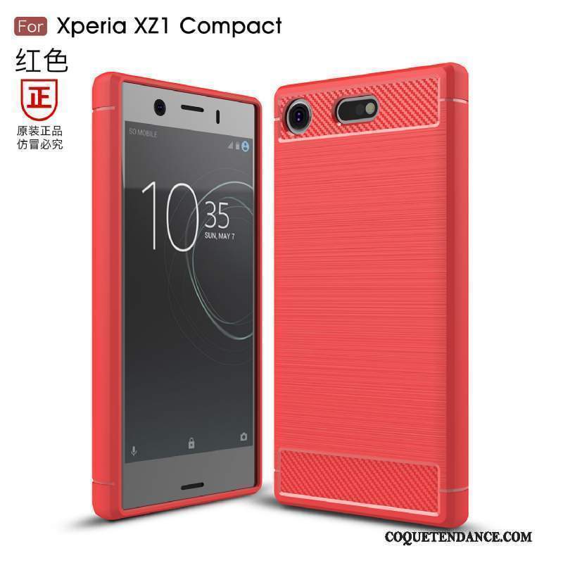 Sony Xperia Xz1 Compact Coque Incassable Protection Clair Tout Compris De Téléphone