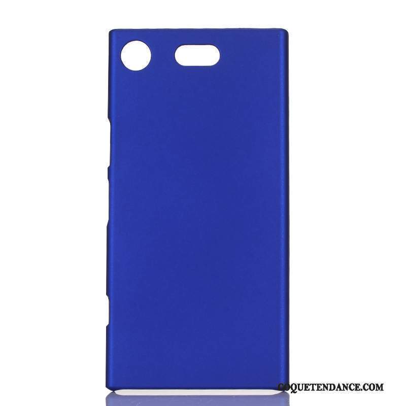 Sony Xperia Xz1 Compact Coque Protection Difficile Bleu Étui
