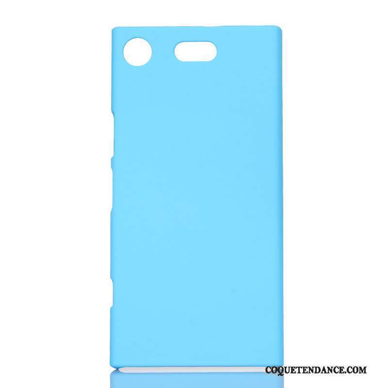 Sony Xperia Xz1 Compact Coque Protection Difficile Bleu Étui