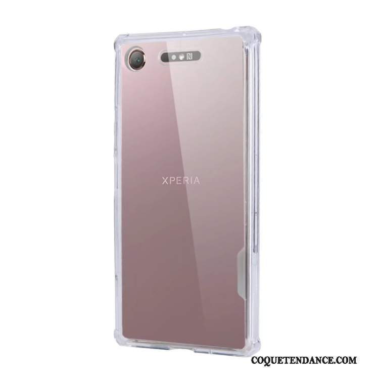Sony Xperia Xz1 Coque De Téléphone Silicone Étui Transparent Tout Compris